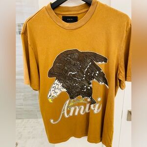 Amiri Men’s Eagle Brown  Graphic T-Shirt
